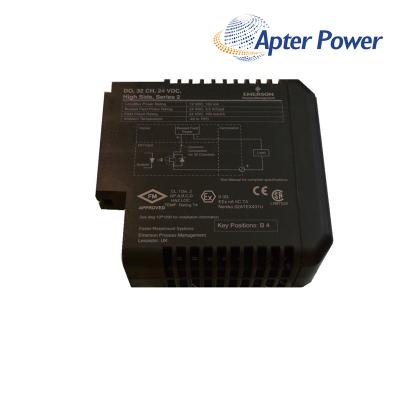 Emerson KJ3204X1-BA1 12P3275X022 VE4002S1T2B5 Output Module
