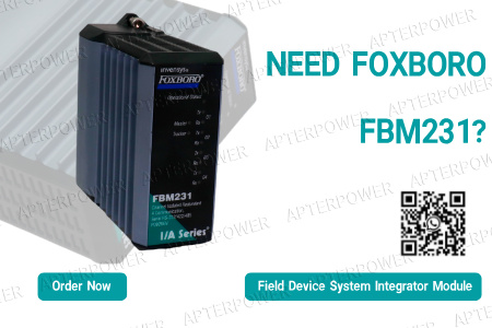 Le Foxboro FBM231 simplifie l'intégration